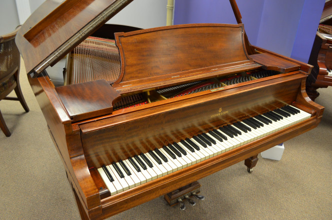 1922 Steinway model O grand piano, mahogany - Grand Pianos